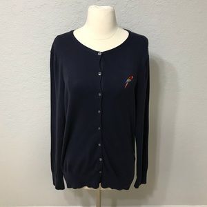 Lands End Cardigan Size M/T